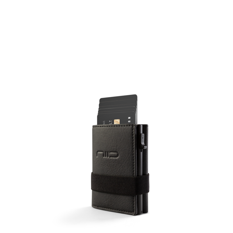 NIID Slide II Vegan Leather Mini Wallet Dark Green - NIID